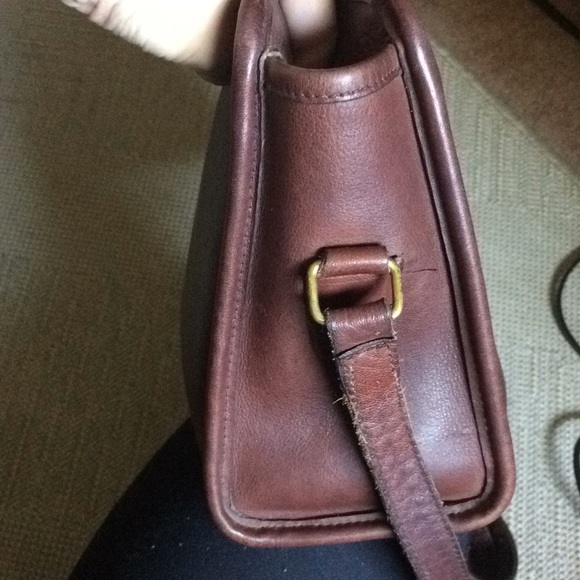 Coach mahogany shoulder/body cross bag 0263 927 - Picture 7 of 14